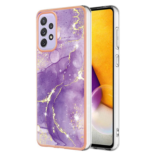 Galaxy A23 4G/5G Schutzhülle – Mit Marmormuster 2,0 mm Galvanik-Rückseite