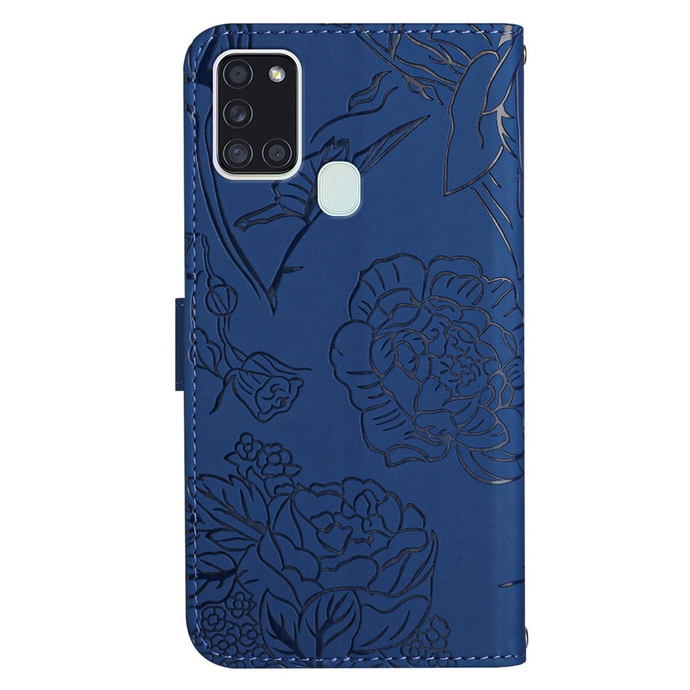Galaxy A21s Wallet-Hülle – mit Kartenfächer & Ständer