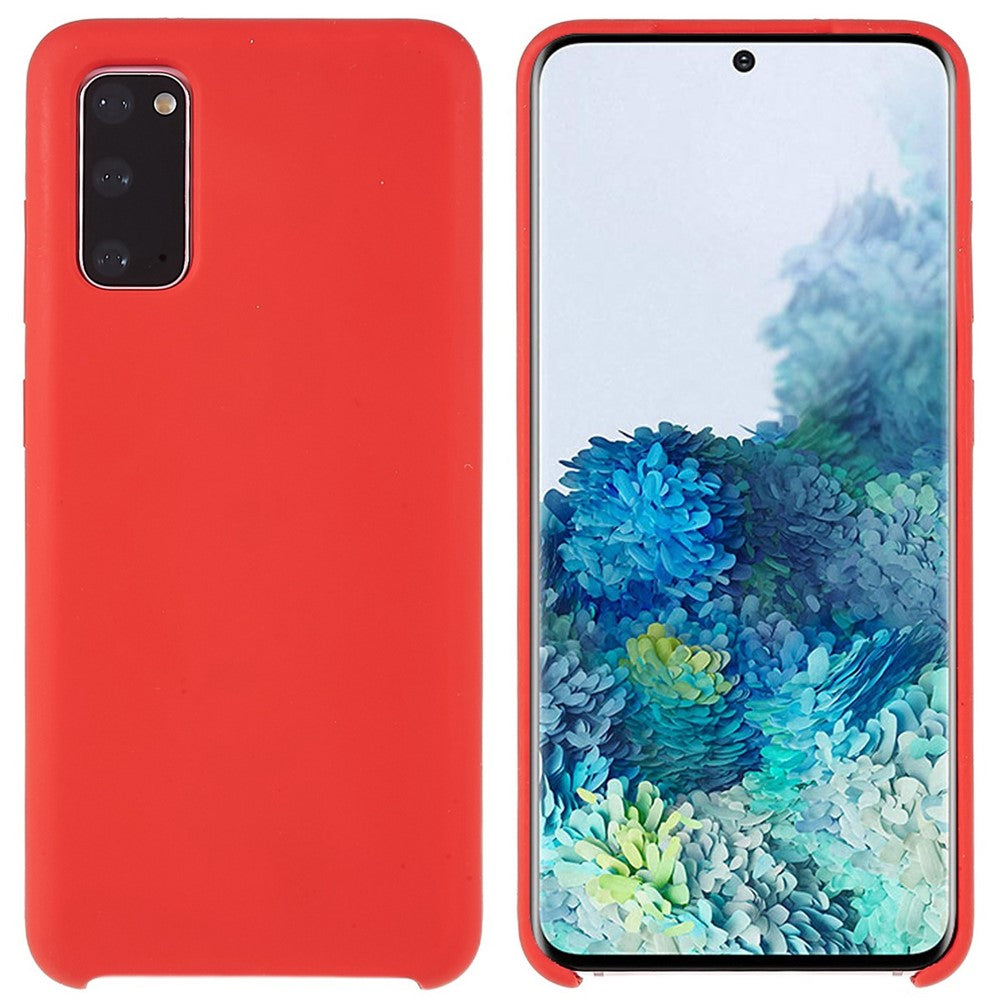 Galaxy S20 5G/4G Strapazierfähige Schutzhülle aus massivem Silikon