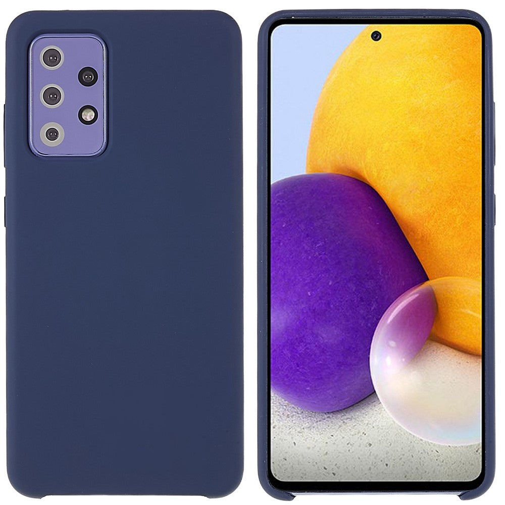 Galaxy A72 5G/4G Strapazierfähige Schutzhülle aus massivem Silikon