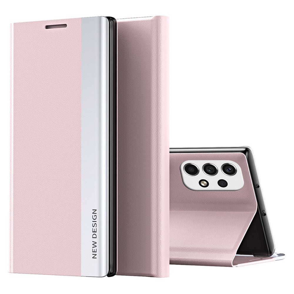 Galaxy A23 5G/4G Klappbare Hülle – elegant, stoßfest, mit Ständer & galvanisierter Oberfläche