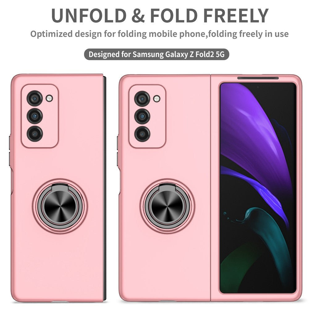 Galaxy Z Fold2 5G Schutzhülle – Stoßfest & mit drehbarem Metallring