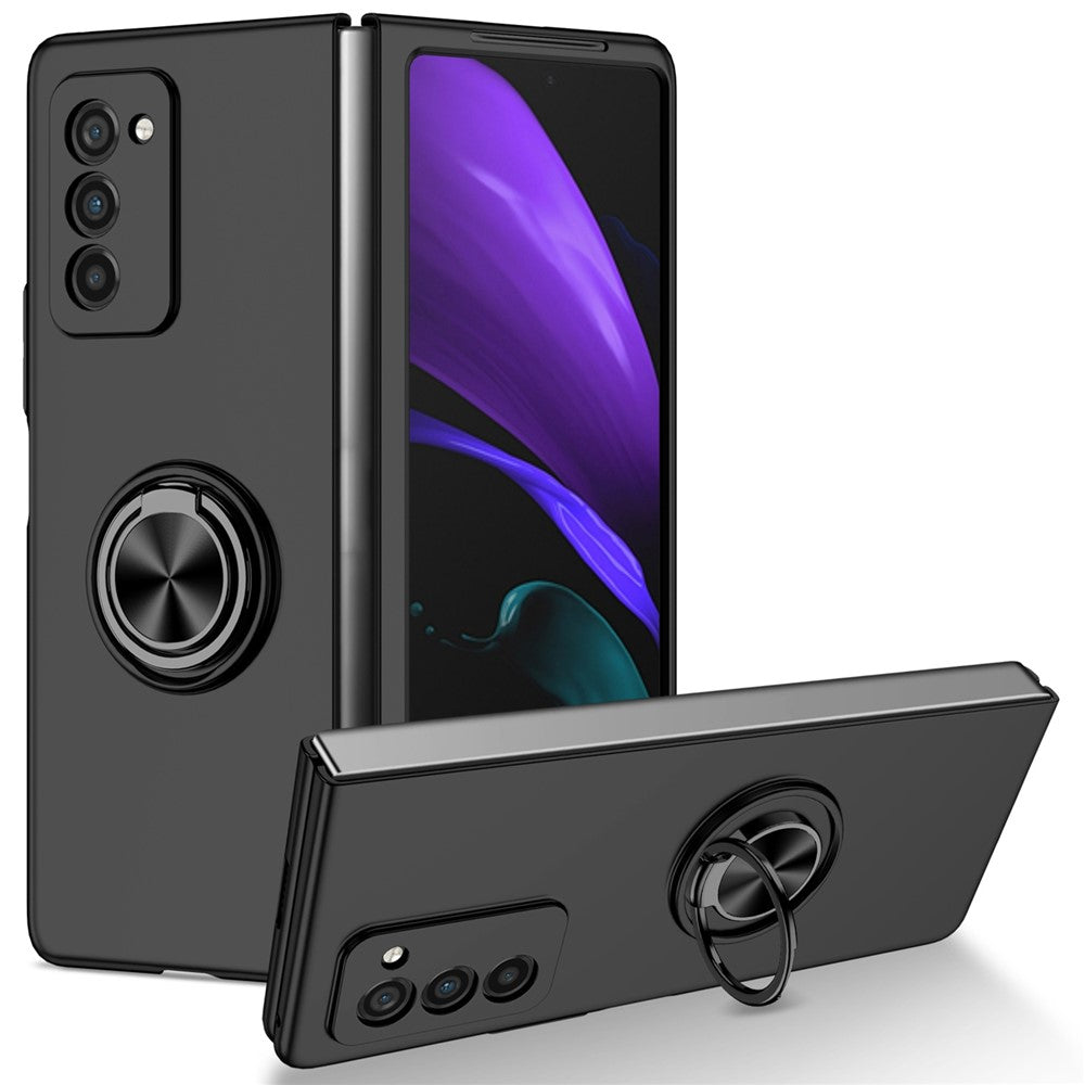 Galaxy Z Fold2 5G Schutzhülle – Stoßfest & mit drehbarem Metallring
