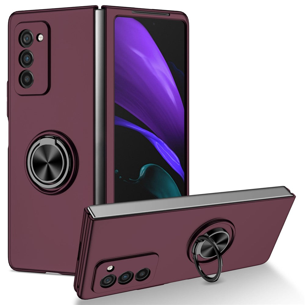 Galaxy Z Fold2 5G Schutzhülle – Stoßfest & mit drehbarem Metallring