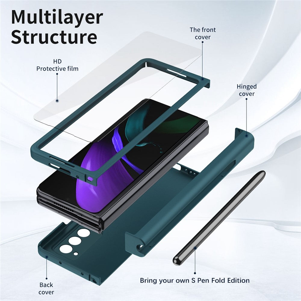 Galaxy Z Fold2 5G Handyhülle – Mit stoßfester Schutz & Displayschutzfolie