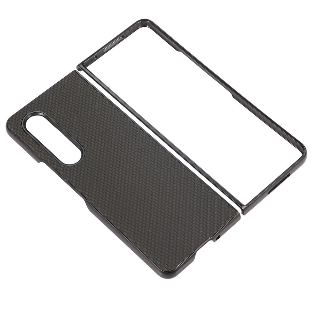 Galaxy Z Fold4 5G Lederhülle – Mit Carbonfaser-Textur