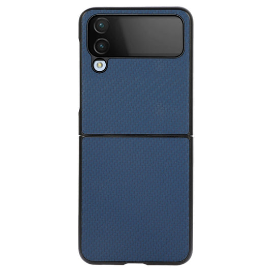 Galaxy Z Flip4 5G Lederhülle – Mit Carbonfaser-Textur