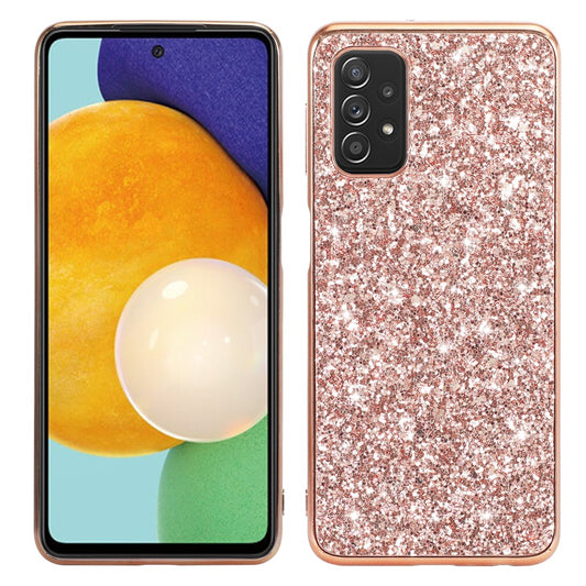 Galaxy A13 5G Schutzhülle – Funkelnde Glitzer-Rückseite
