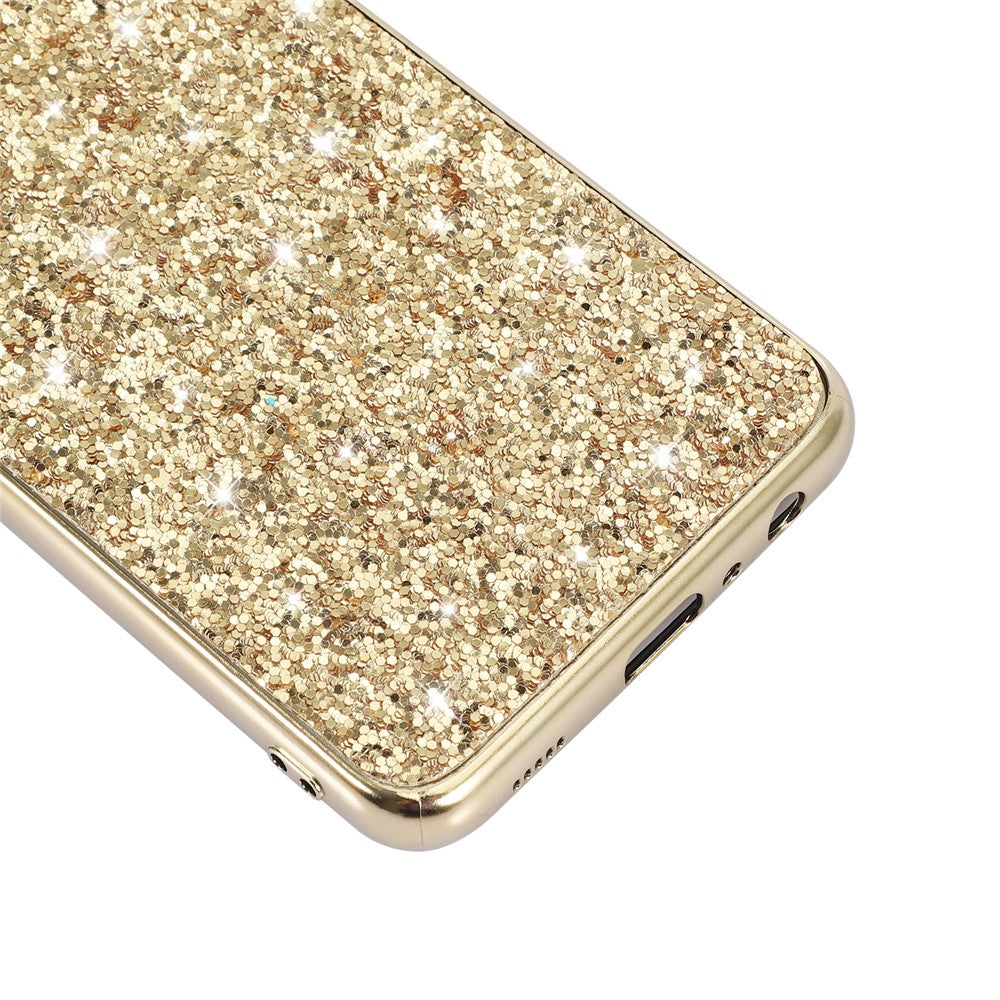 Galaxy A13 5G Schutzhülle – Funkelnde Glitzer-Rückseite