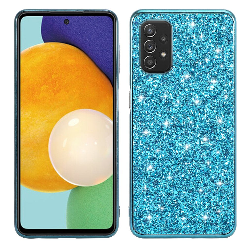 Galaxy A13 5G Schutzhülle – Funkelnde Glitzer-Rückseite