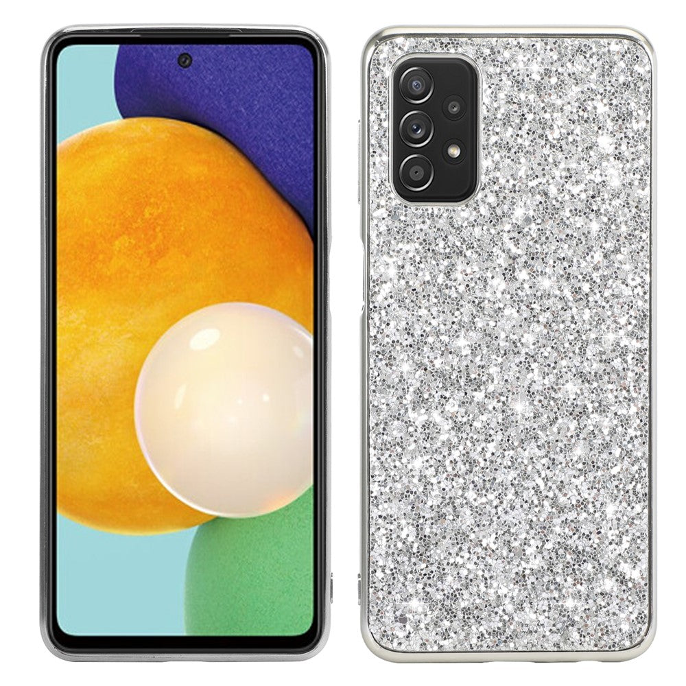 Galaxy A13 5G Schutzhülle – Funkelnde Glitzer-Rückseite