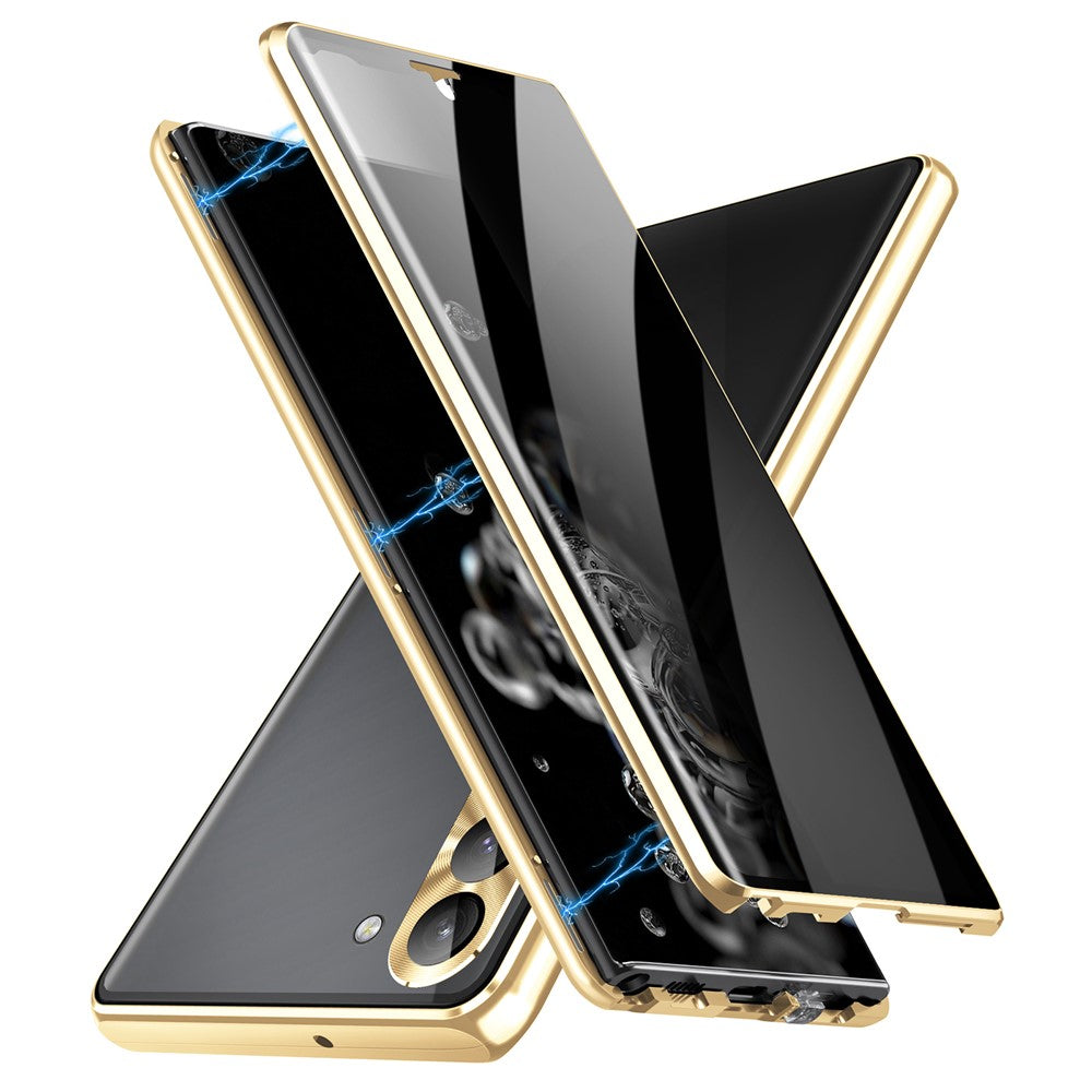 Galaxy S23 Anti-Spy-Hülle mit gehärtetem Glas