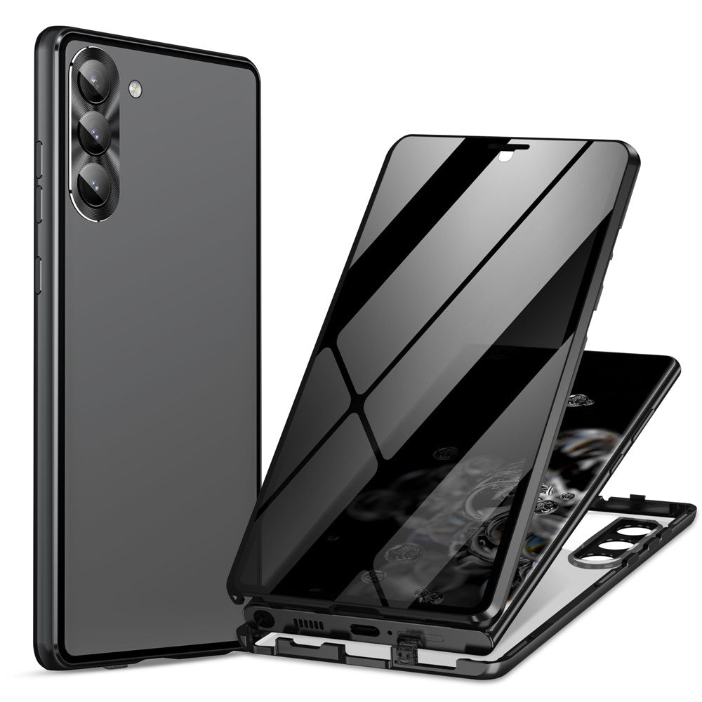Galaxy S23 Plus Anti-Spy-Hülle mit gehärtetem Glas