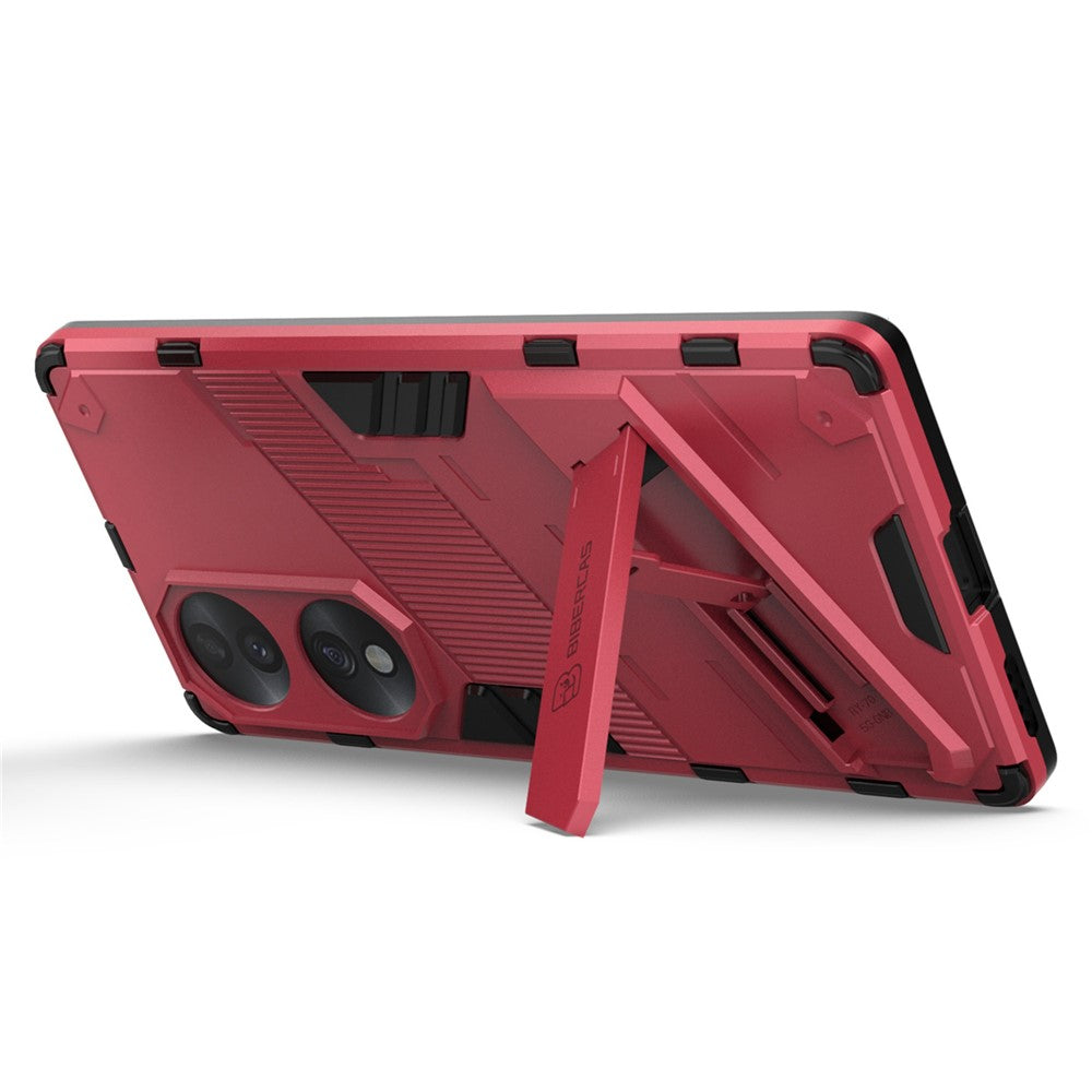 For Honor 70 5G TPU+PC Shock Absorption Cover Kickstand Phone Case Protector