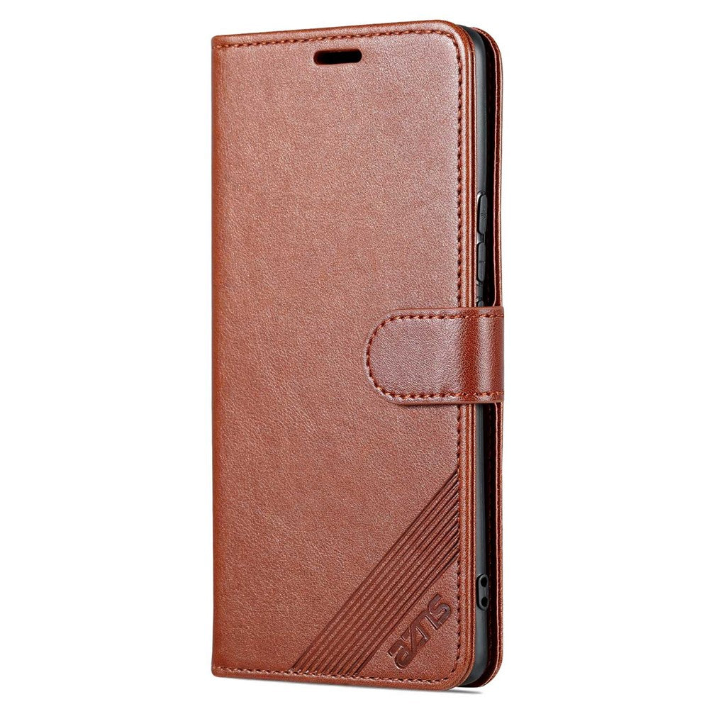 AZNS For Honor 70 5G Anti-scratch Textured PU Leather Wallet Case Anti-drop Magnetic Folio Shockproof Phone Cover Stand Card Holder