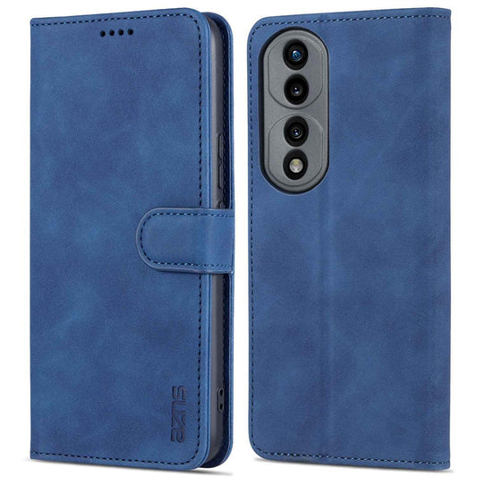 Honor 70 5G Wallet-Handyhülle – stoßfest, aus PU-Leder