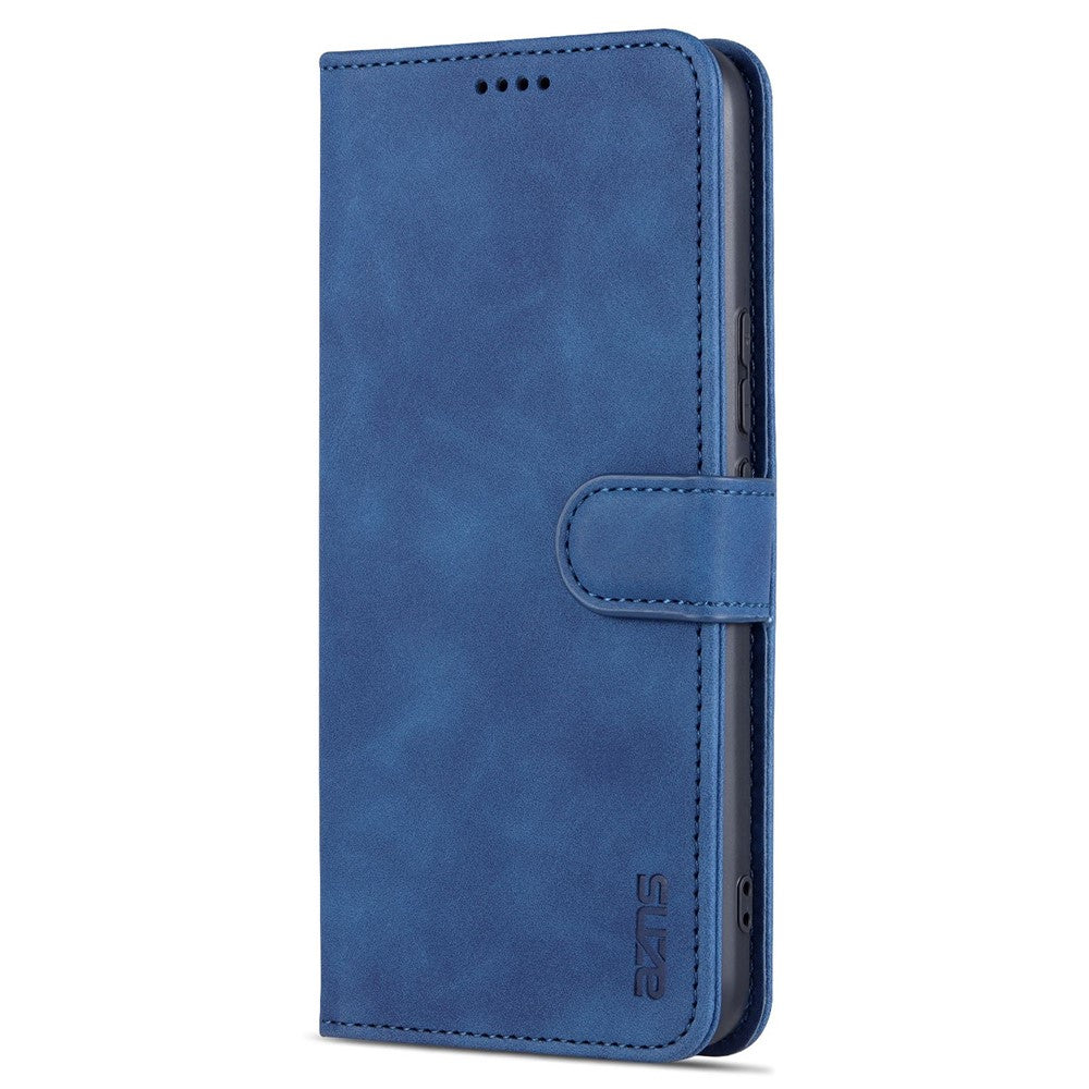 AZNS Stand Phone Case for Honor 70 5G, PU Leather TPU Shockproof Wallet Cover