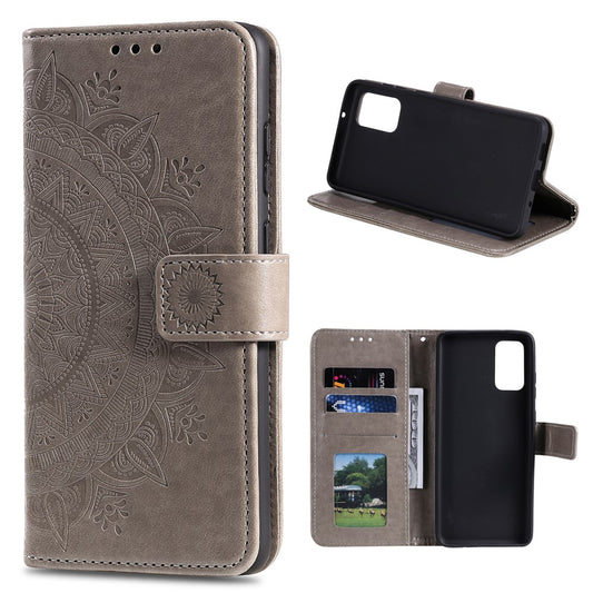 Imprint Flower Leather Shell Cover for Xiaomi Mi 10T 5G / Mi 10T Pro 5G / Redmi K30S