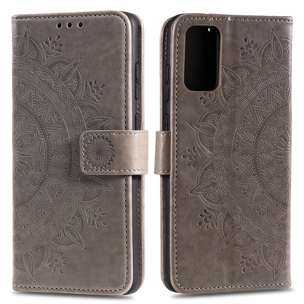 Imprint Flower Leather Shell Cover for Xiaomi Mi 10T 5G / Mi 10T Pro 5G / Redmi K30S