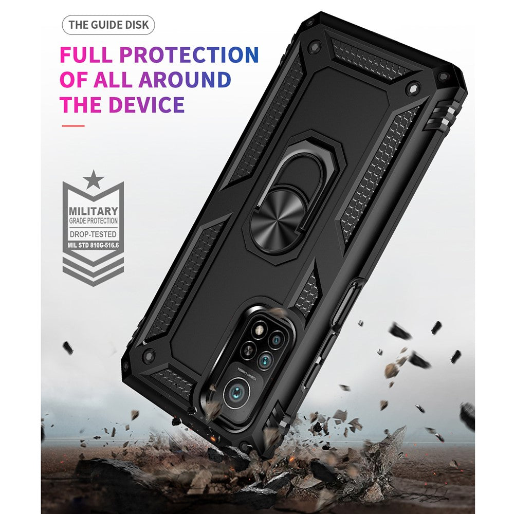 Armor Anti-fall Hybrid PC + TPU Shell for Xiaomi Mi 10T Pro 5G/Mi 10T 5G/Redmi K30S Kickstand Phone Cover