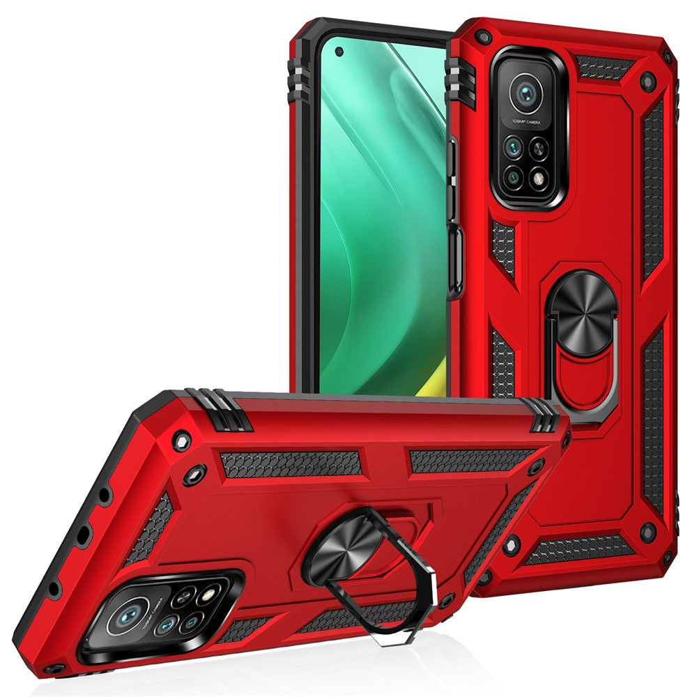 Armor Anti-fall Hybrid PC + TPU Shell for Xiaomi Mi 10T Pro 5G/Mi 10T 5G/Redmi K30S Kickstand Phone Cover