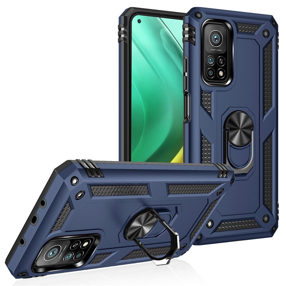 Armor Anti-fall Hybrid PC + TPU Shell for Xiaomi Mi 10T Pro 5G/Mi 10T 5G/Redmi K30S Kickstand Phone Cover