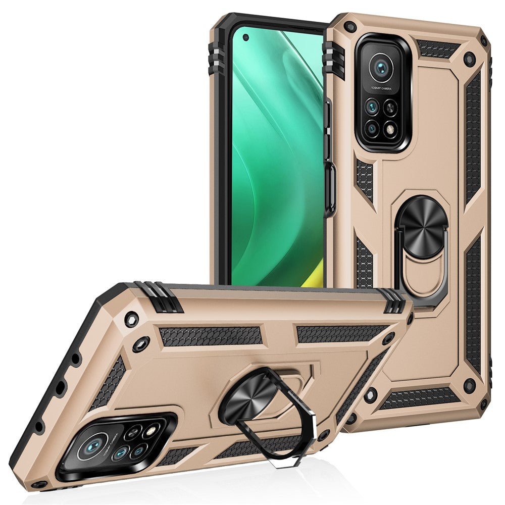 Armor Anti-fall Hybrid PC + TPU Shell for Xiaomi Mi 10T Pro 5G/Mi 10T 5G/Redmi K30S Kickstand Phone Cover