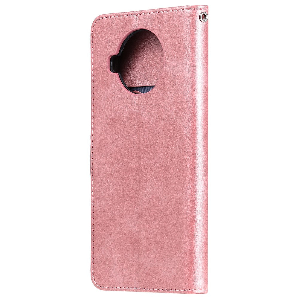 Zipper Pocket Wallet Cover Leather Stand Case for Xiaomi Mi 10T Lite 5G/10i 5G/Redmi Note 9 Pro 5G