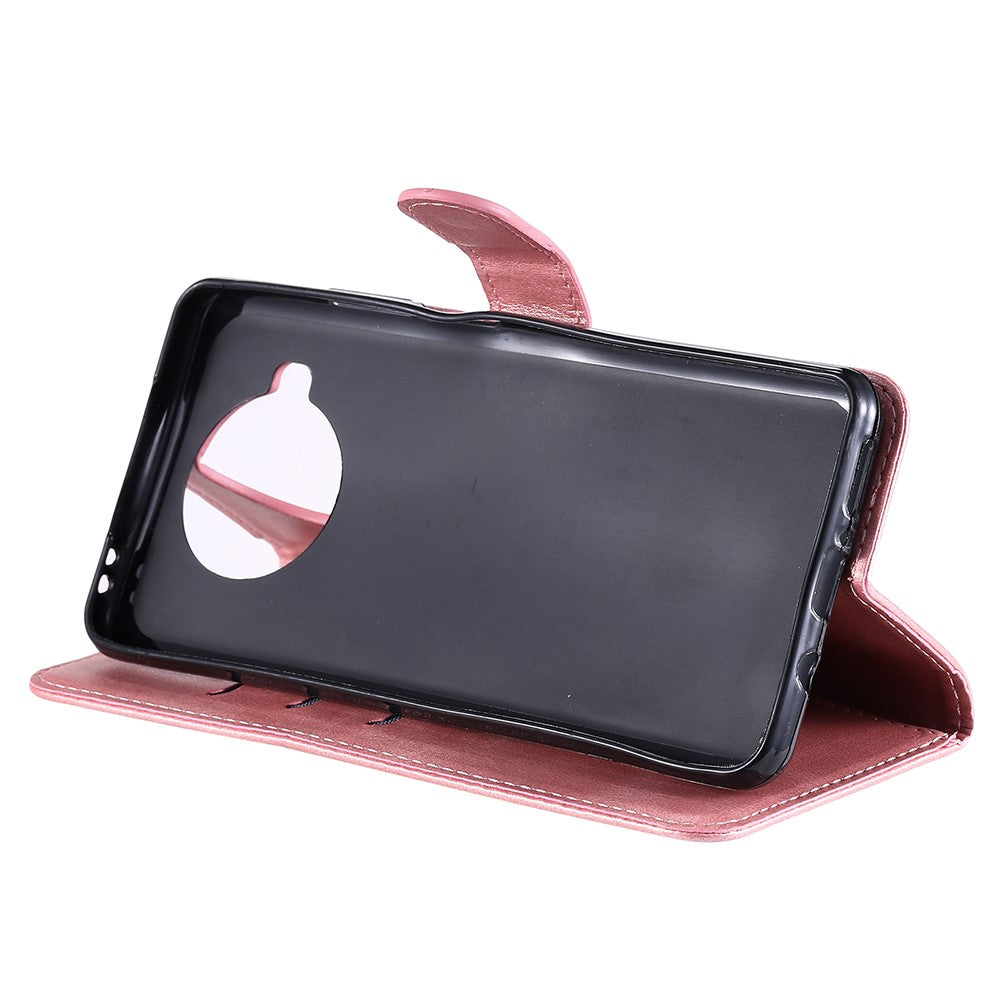 Zipper Pocket Wallet Cover Leather Stand Case for Xiaomi Mi 10T Lite 5G/10i 5G/Redmi Note 9 Pro 5G