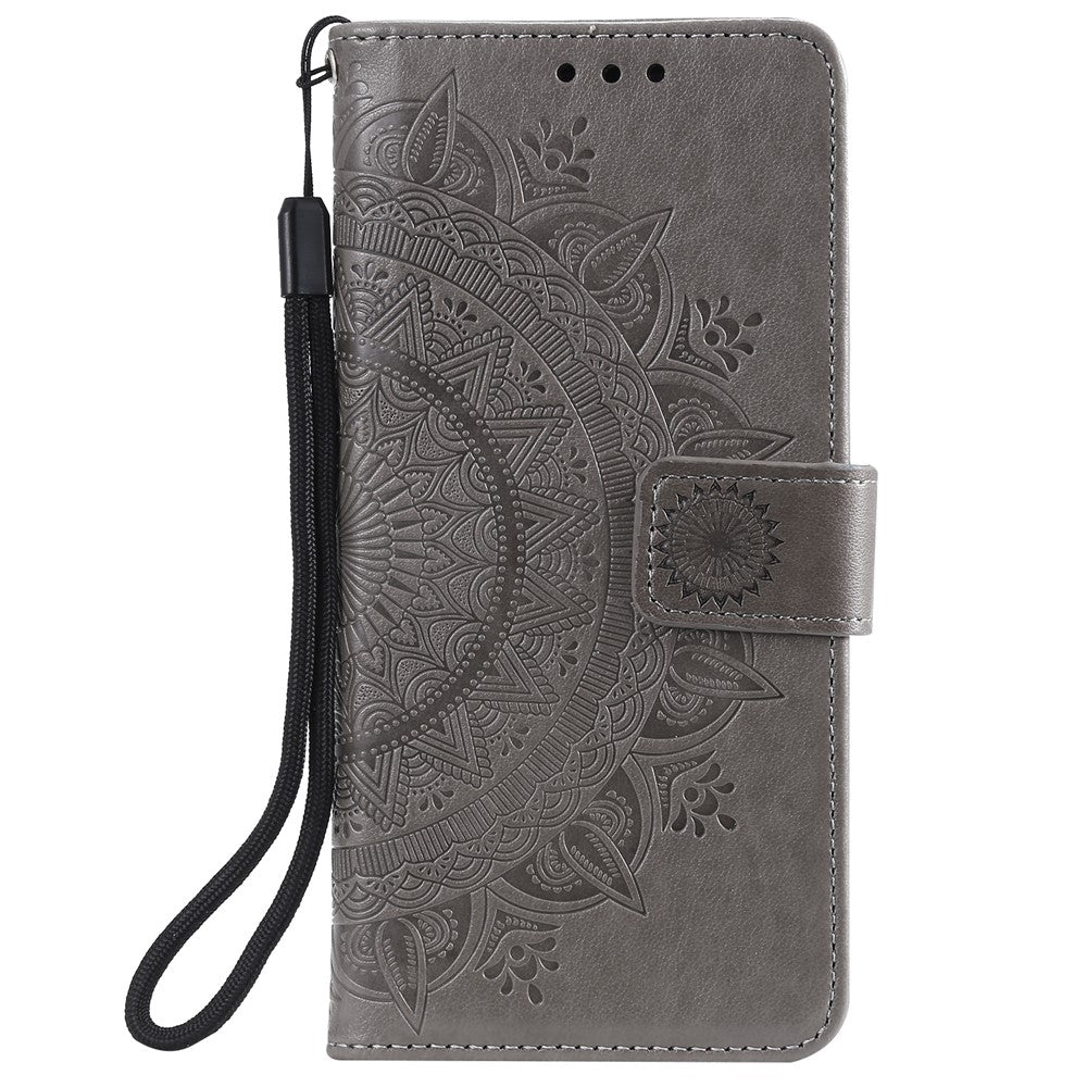 Imprint Flower Leather Wallet Stand Case for Xiaomi Mi 11 Lite 4G / 5G / 11 Lite 5G NE