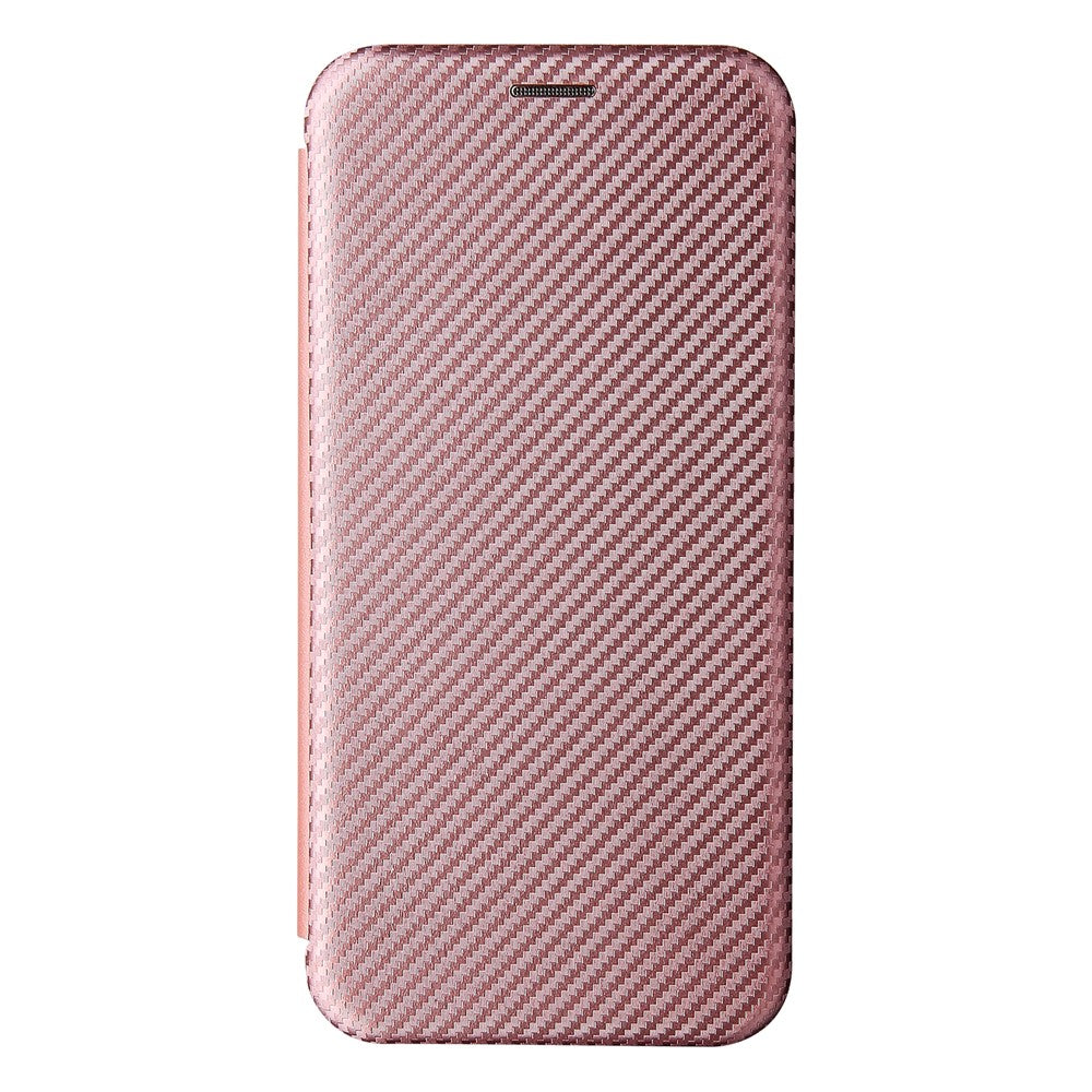 Carbon Fiber Texture Auto-absorbed Leather Case with Card Slot and Ring Strap for Xiaomi Redmi Note 10 5G/Poco M3 Pro 4G/5G