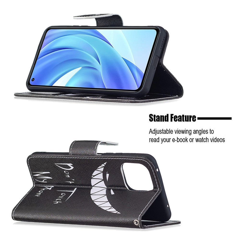 Pattern Printing Full Protection Leather Wallet Stand Phone Case for Xiaomi Mi 11 Lite 4G / 5G /11 Lite 5G NE