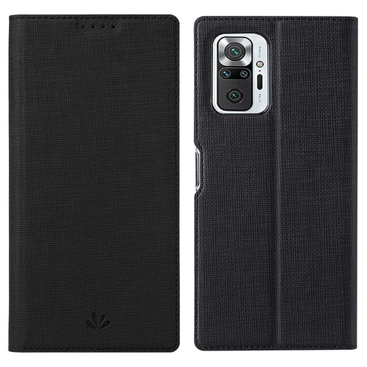 VILI DMX Series Leather Protector Stand Cover with Single Card Slot for Xiaomi Redmi Note 10 Pro