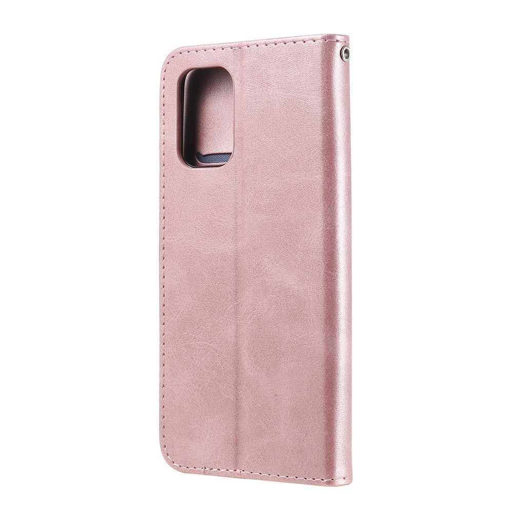 Full Protection Zipper Pocket Leather Wallet Design Phone Case for Xiaomi Poco M3 Pro 4G / 5G / Redmi Note 10 5G/ 10T 5G