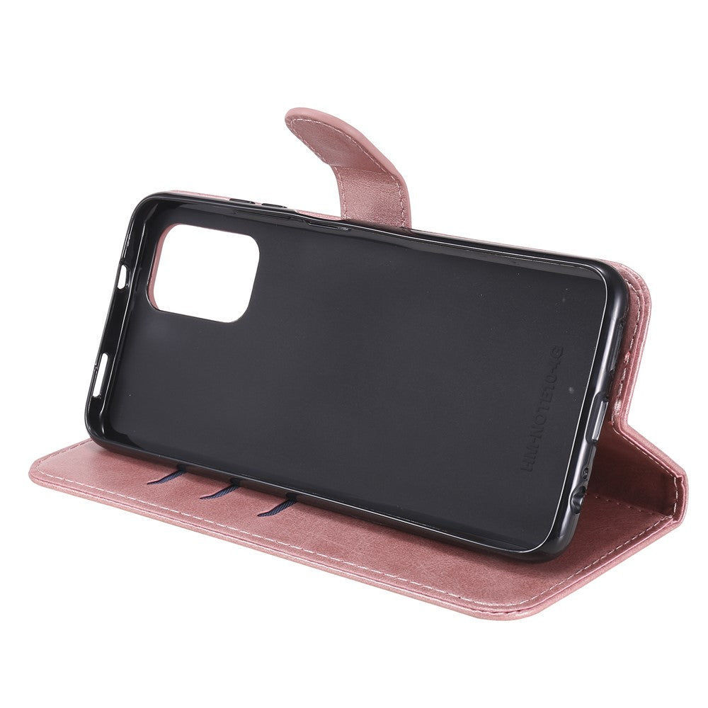 Full Protection Zipper Pocket Leather Wallet Design Phone Case for Xiaomi Poco M3 Pro 4G / 5G / Redmi Note 10 5G/ 10T 5G