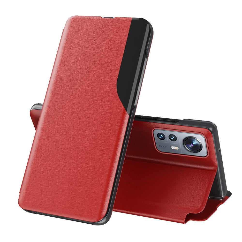 Phone Case Folio Flip PU Leather Stand Cover for Xiaomi 12 Pro 5G / 12S Pro 5G  / 12 Pro (Dimensity) 5G