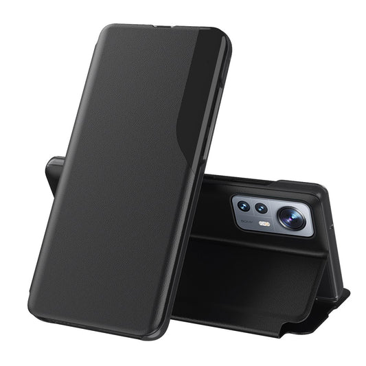 Phone Case Folio Flip PU Leather Stand Cover for Xiaomi 12 5G / 12X 5G / 12S 5G