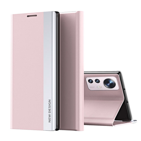 Folio Flip Full Protection PU Leather Stand Protective Phone Case for Xiaomi 12 5G / 12X 5G / 12S 5G
