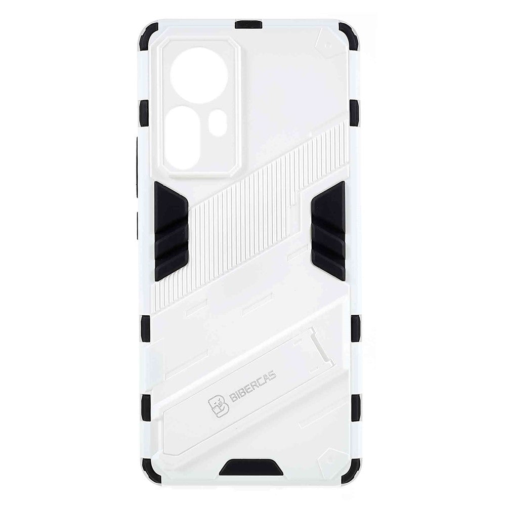 For Xiaomi 12 Pro 5G / 12S Pro 5G  / 12 Pro (Dimensity) 5G Dual Layer Hard PC + Soft TPU Shockproof Protective Phone Case with Kickstand