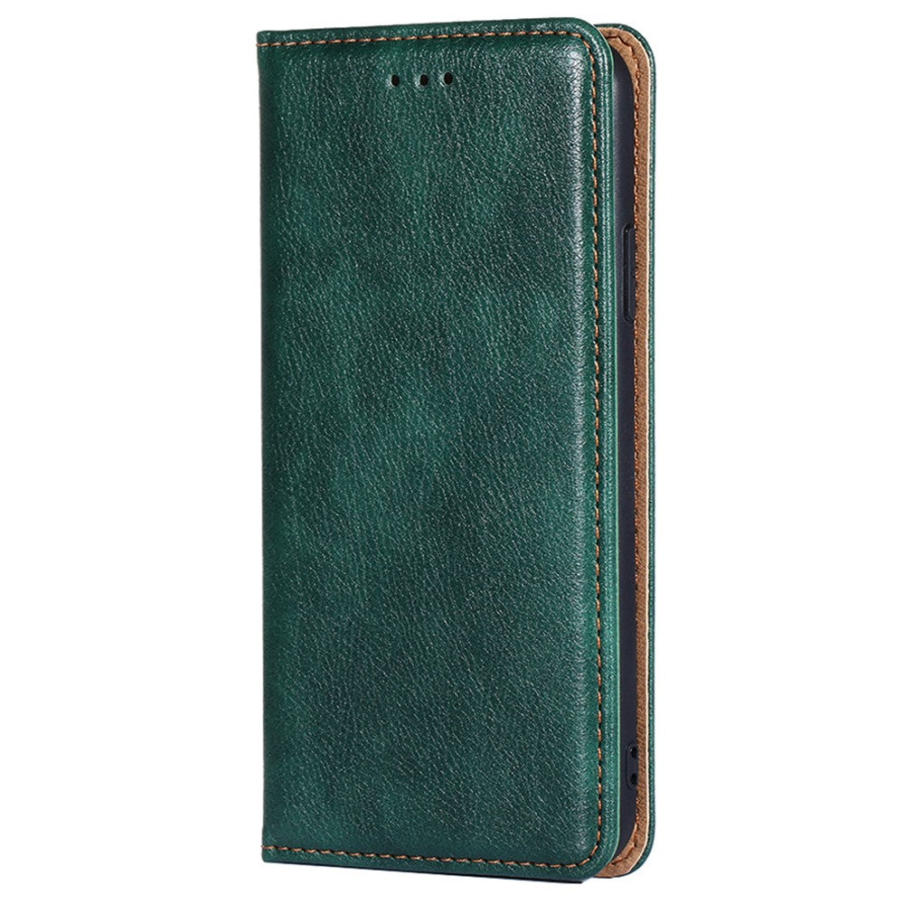 For Xiaomi Redmi Note 11 4G (Qualcomm) / Redmi Note 11S 4G PU Leather Wallet Case Stand Function Magnetic Auto-absorbed Shockproof Flip Folio Book Cover