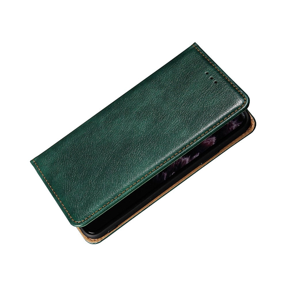 For Xiaomi Redmi Note 11 4G (Qualcomm) / Redmi Note 11S 4G PU Leather Wallet Case Stand Function Magnetic Auto-absorbed Shockproof Flip Folio Book Cover