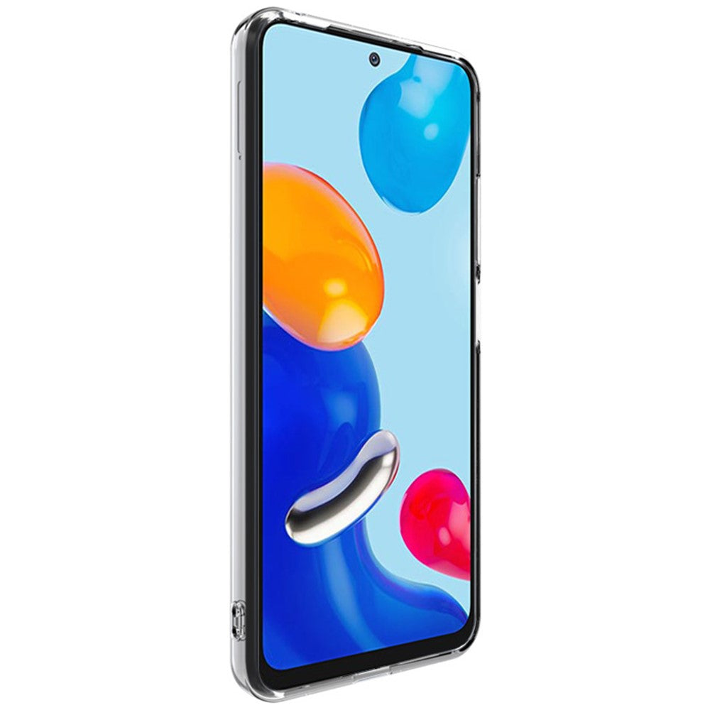 IMAK UX-5 Series Phone Case for Xiaomi Redmi Note 11 4G (Qualcomm) / Redmi Note 11S 4G, Transparent TPU Shockproof Cover
