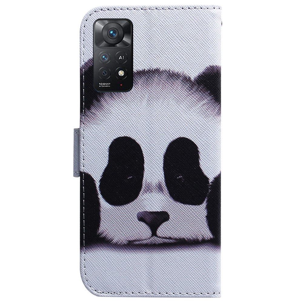 For Xiaomi Redmi Note 12 Pro 4G / 11 Pro 4G (MediaTek) / Note 11 Pro 5G (Qualcomm) Magnetic Closure Pattern Printing PU Leather Folio Flip Case Wallet Stand Function Phone Cover
