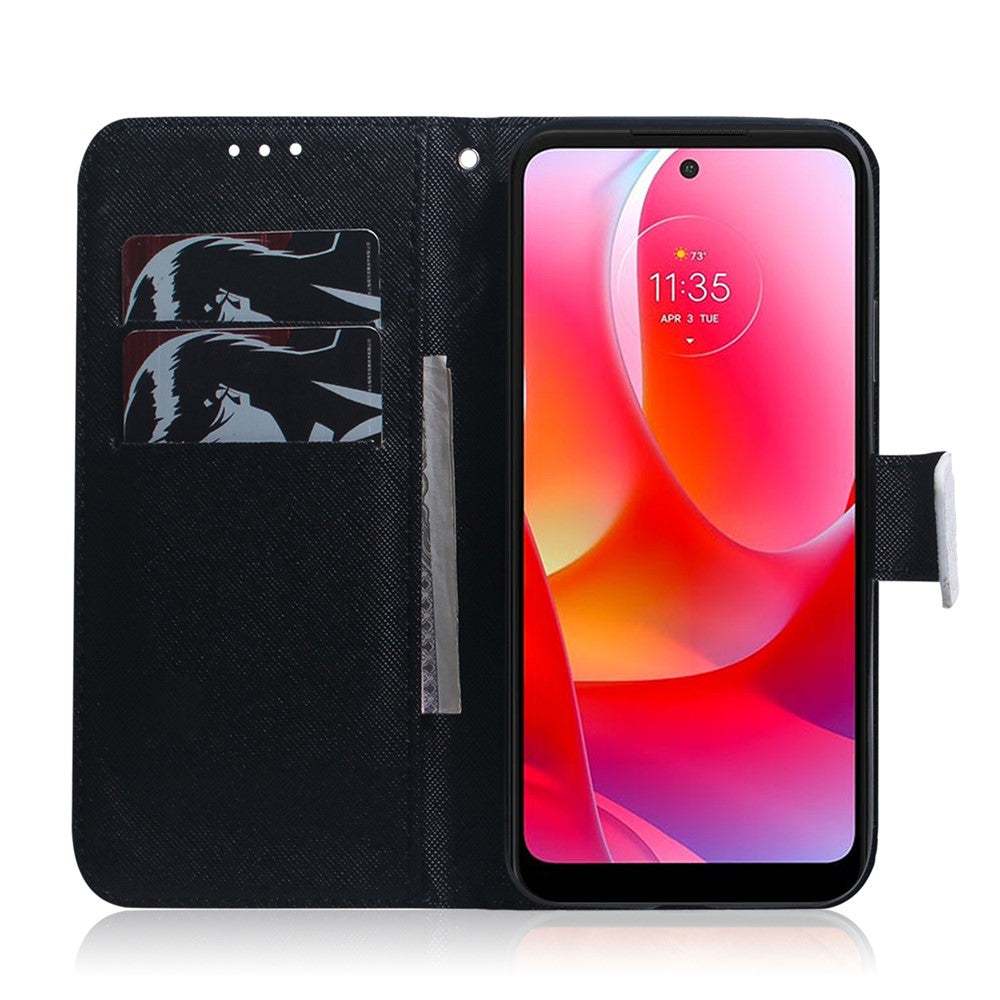 For Xiaomi Redmi Note 12 Pro 4G / 11 Pro 4G (MediaTek) / Note 11 Pro 5G (Qualcomm) Magnetic Closure Pattern Printing PU Leather Folio Flip Case Wallet Stand Function Phone Cover