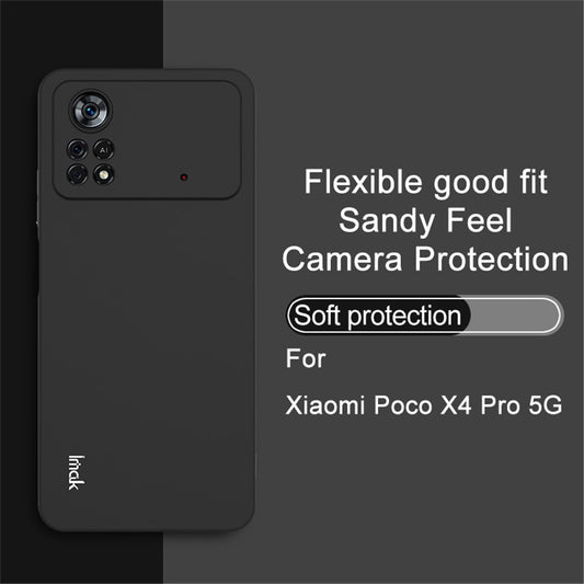 Xiaomi Poco X4 Pro 5G Handyhülle – IMAK UC-3 Series TPU Soft Case Stoßfeste, fingerabdruckfreie mit mattierter Oberfläche