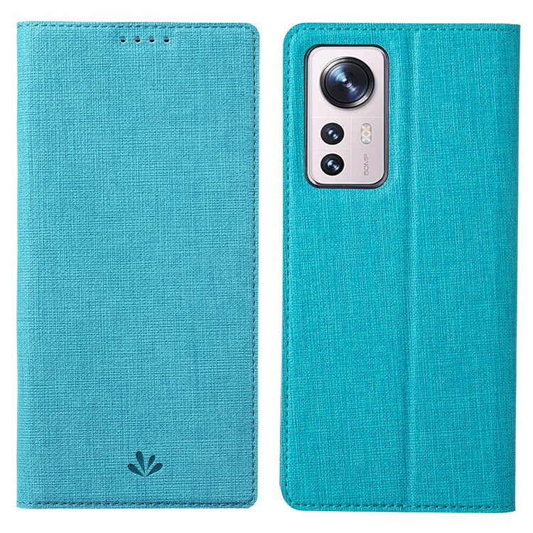 VILI DMX Series for Xiaomi 12 Pro 5G/12S Pro 5G/12 Pro (Dimensity) 5G PU Leather Folio Flip Phone Case with Card Holder Stand