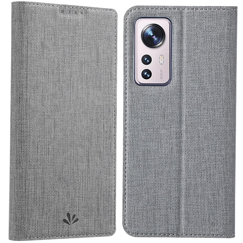 VILI DMX Series for Xiaomi 12/12X/12S 5G PU Leather Auto Closing Magnetic Phone Case Card Holder Stand Protective Cover