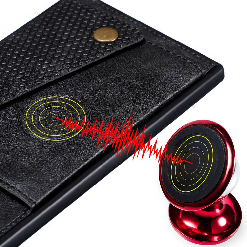 For Xiaomi 12 5G/12X 5G/12S 5G Kickstand Card Slots Design Wear-resistant PU Leather Coated TPU Phone Case with Built-in Metal Sheet