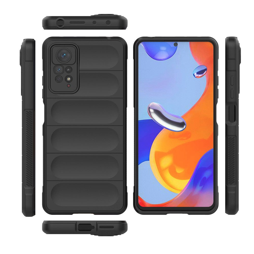 For Xiaomi Redmi Note 12 Pro 4G / 11 Pro 4G (MediaTek) / Note 11 Pro 5G (Qualcomm) TPU Phone Protector Case Anti-drop Rugged Back Cover