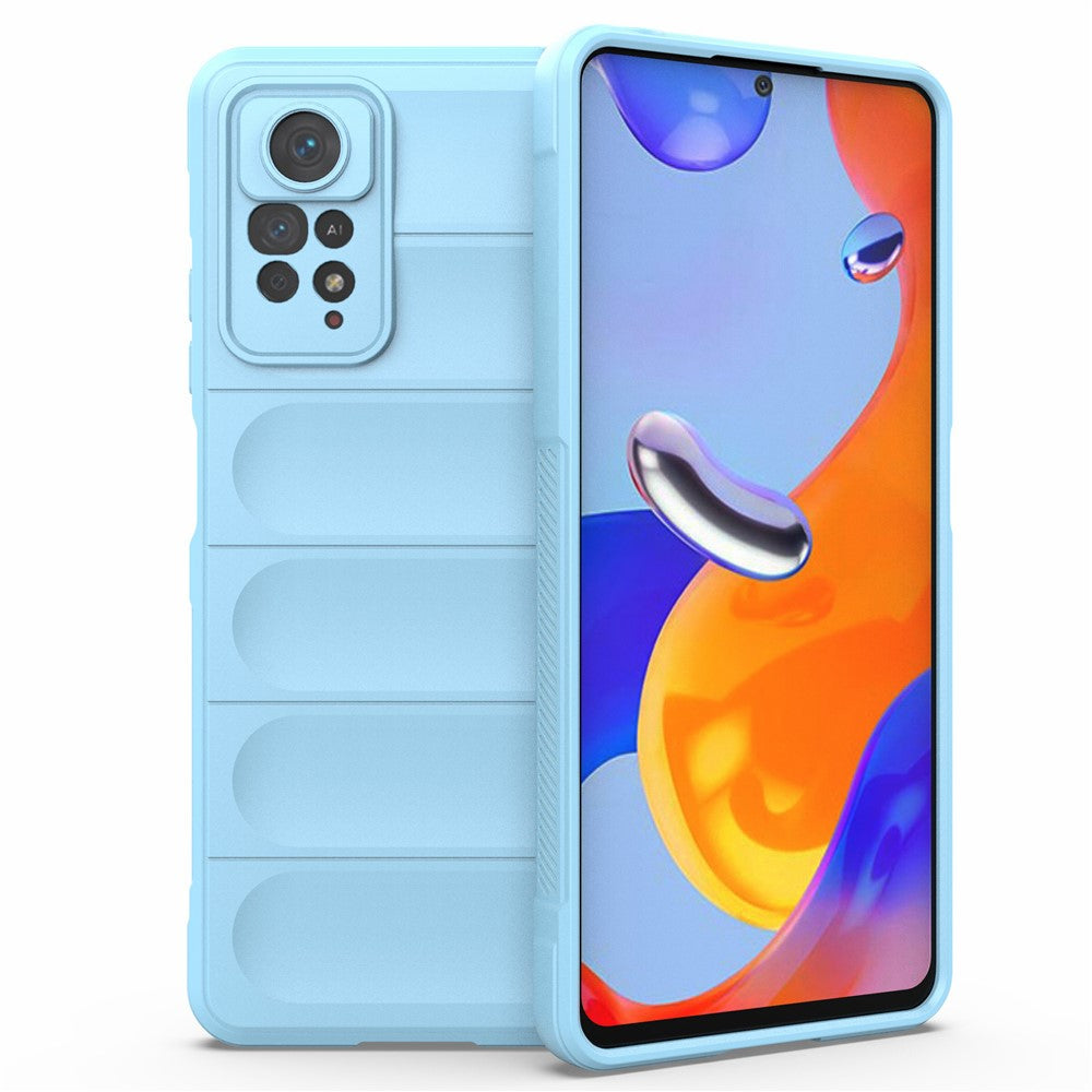 For Xiaomi Redmi Note 12 Pro 4G / 11 Pro 4G (MediaTek) / Note 11 Pro 5G (Qualcomm) TPU Phone Protector Case Anti-drop Rugged Back Cover